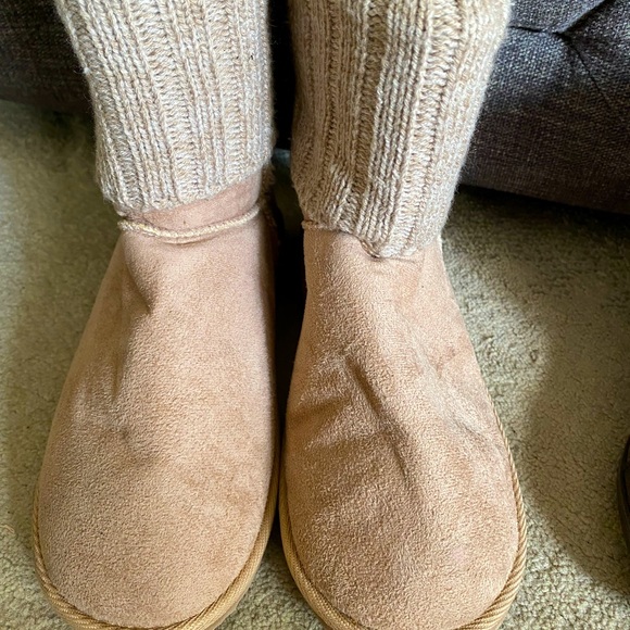 Wet Seal size 8 tan boots - Picture 1 of 4